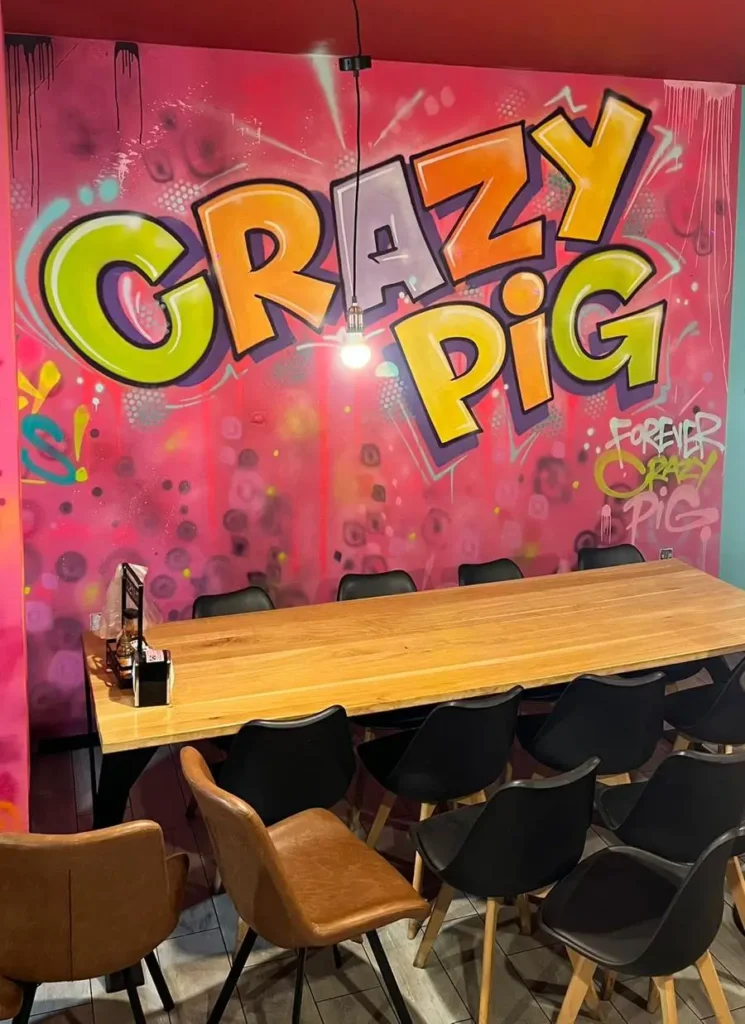 NAPIS CRAZY PIG