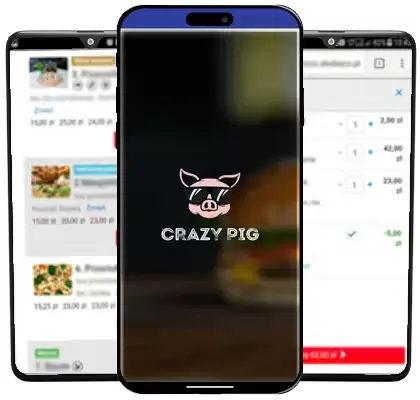 creazy pig rzeszów aplikacja mobilna rzeszów